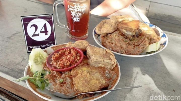 Sambal bawang dan udara kaki Gunung Wilis di Warung Sor Talok